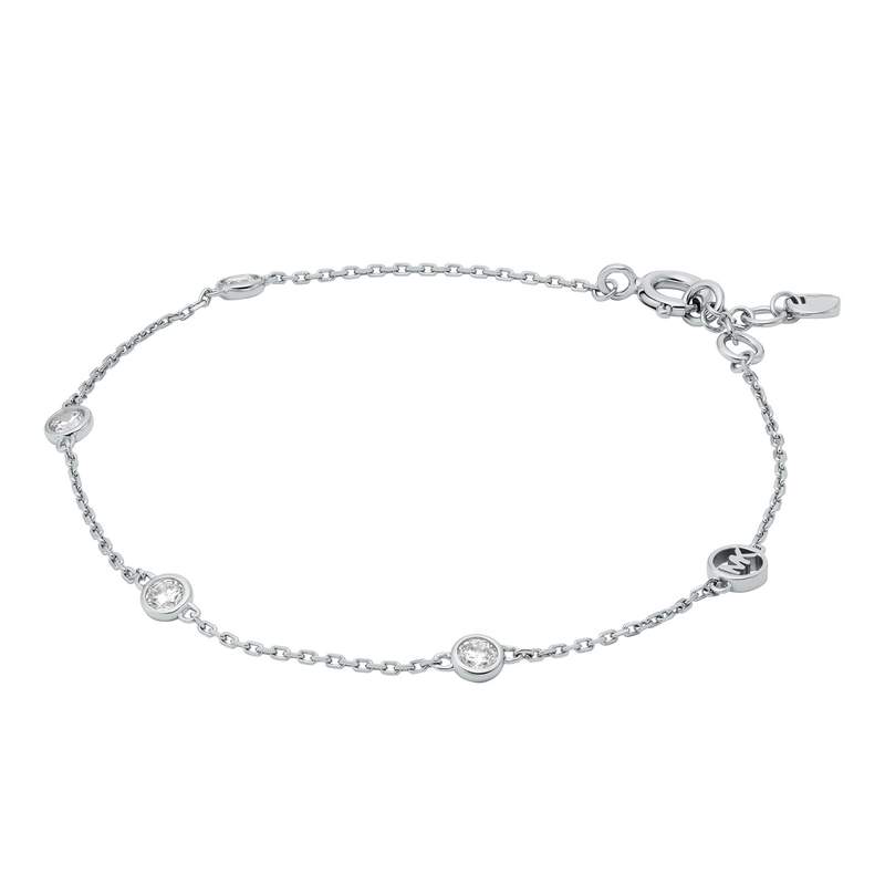 Bracelet MICHAEL KORS argent 925 rhodié zirconias 18 cm - vue 1