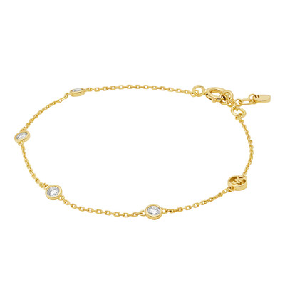 Bracelet MICHAEL KORS argent 925 doré zirconias 18 cm - vue 1