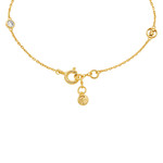 Bracelet MICHAEL KORS argent 925 doré zirconias 18 cm - vue 2