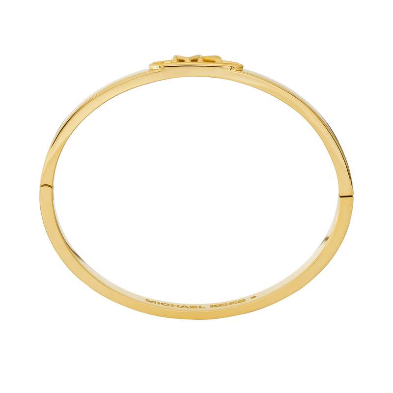 Bracelet MICHAEL KORS laiton doré jonc - vue 2
