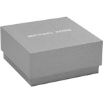 Bracelet MICHAEL KORS laiton placage platine maille fantaisie 18 cm - vue D2