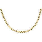 Collier FOSSIL acier inoxydable doré 51 cm - vue 3