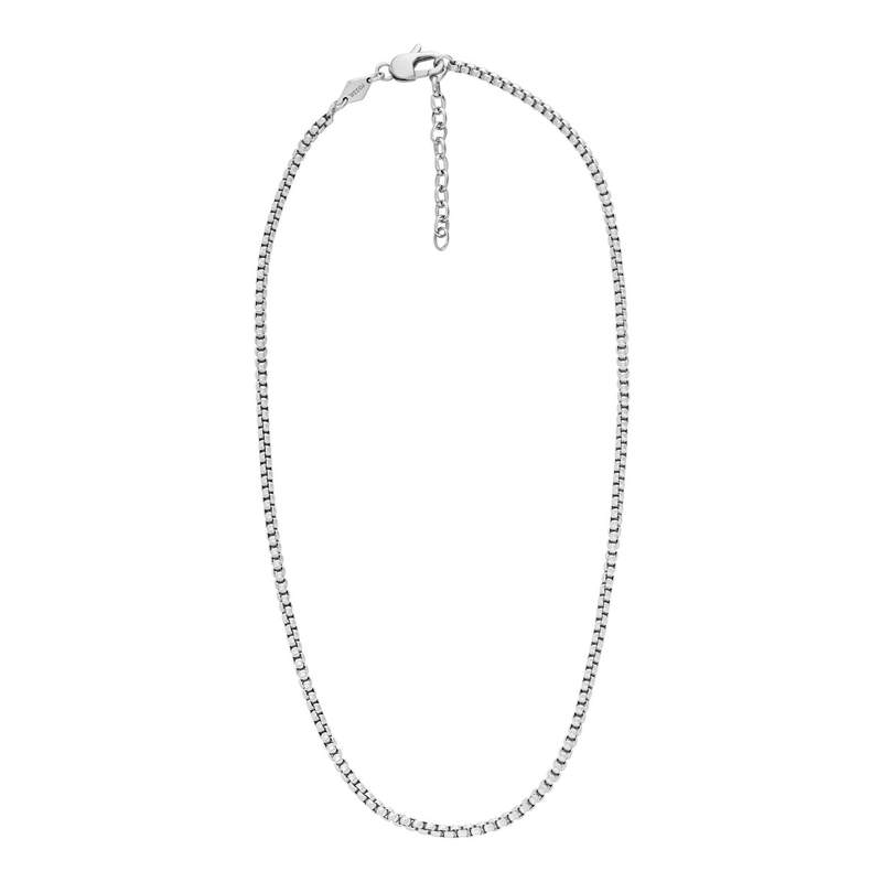Collier FOSSIL acier inoxydable 51 cm - vue 1