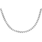 Collier FOSSIL acier inoxydable 51 cm - vue 3