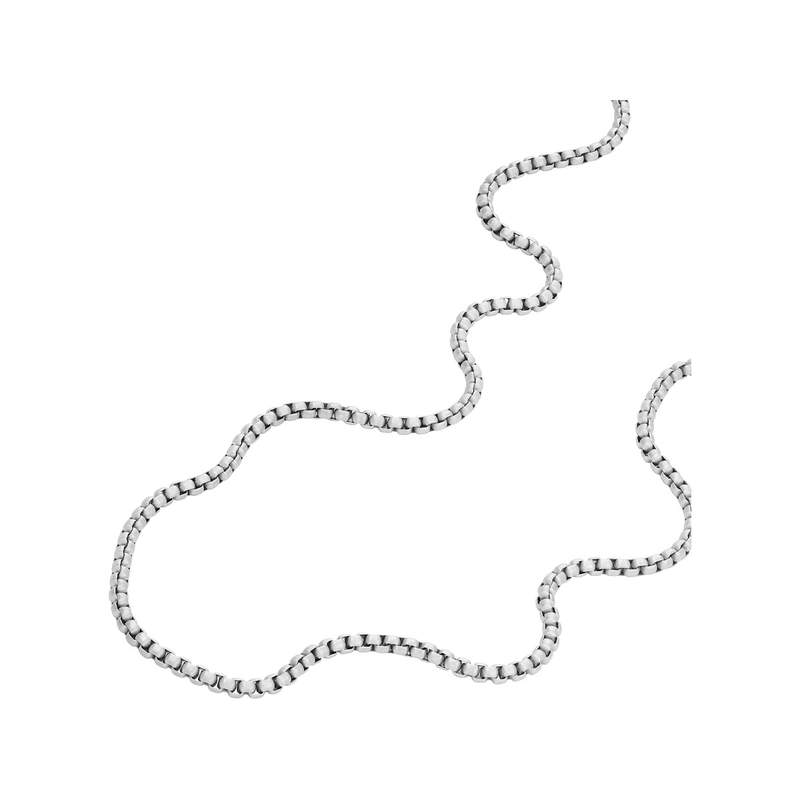 Collier FOSSIL acier inoxydable 51 cm - vue D1