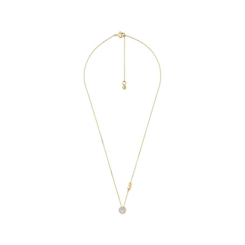 Collier MICHAEL KORS argent 925 doré zirconias 45 cm - vue 3