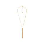 Collier MICHAEL KORS argent 925 doré pendentif maille 45 cm - vue 3