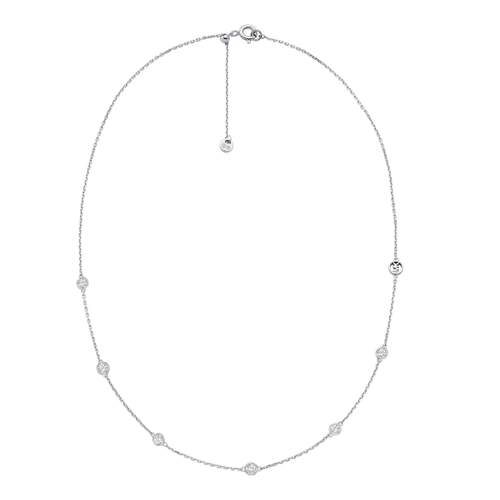 Collier MICHAEL KORS argent 925 rhodié zirconias 43 cm