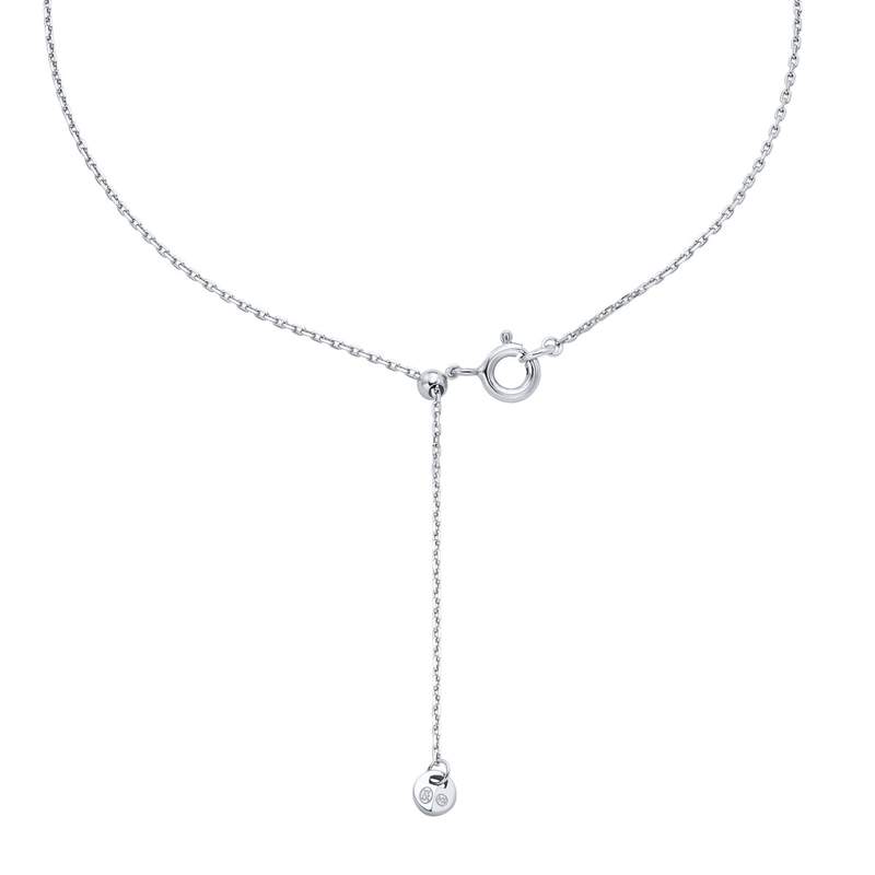 Collier MICHAEL KORS argent 925 rhodié zirconias 43 cm - vue 2