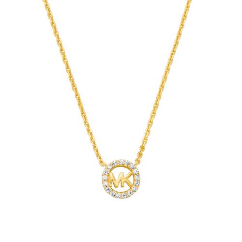 Collier MICHAEL KORS argent 925 doré zirconias 43 cm