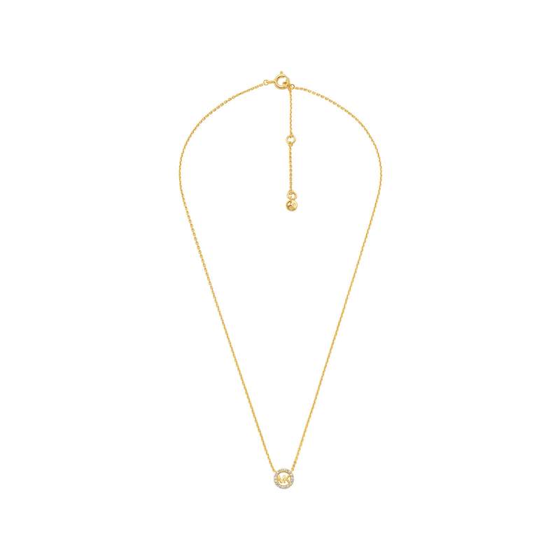 Collier MICHAEL KORS argent 925 doré zirconias 43 cm - vue 3