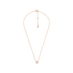 Collier MICHAEL KORS argent 925 rosé zirconias 43 cm - vue 3