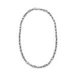 Collier MICHAEL KORS laiton argenté 48 cm - vue 1