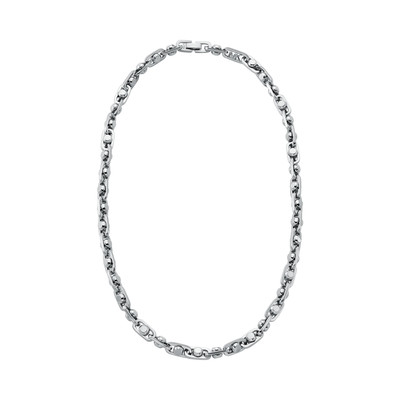 Collier MICHAEL KORS laiton argenté 48 cm - vue 1