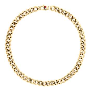 Ketting van geelverguld staal, 46 cm