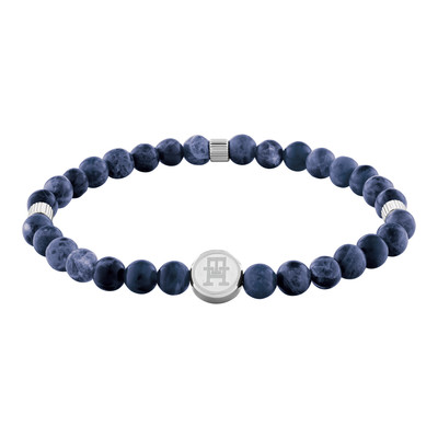 Bracelet acier bleu - vue 1