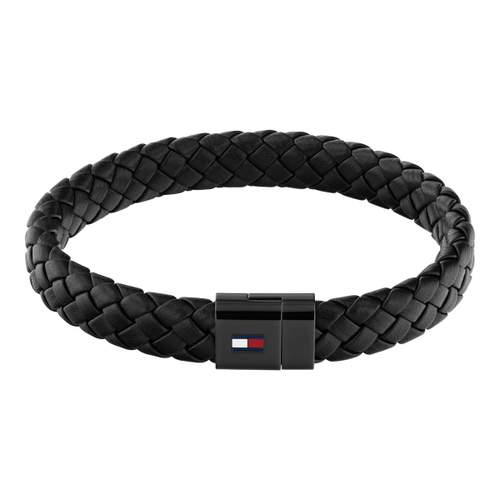 Black leather strap
