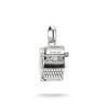Charm's THOMAS SABO X WEDNESDAY Machine à écrire Mercredi argent 925 zirconia noir - vue V1