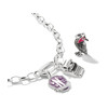 Bedel THOMAS SABO X WEDNESDAY Corbeau Mercredi zilver 925 zwarte zirkonia - bekijk VD2