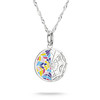 Collier THOMAS SABO THOMAS SABO x wednesday Fenêtre argent 925 zirconia 5cm - vue V1