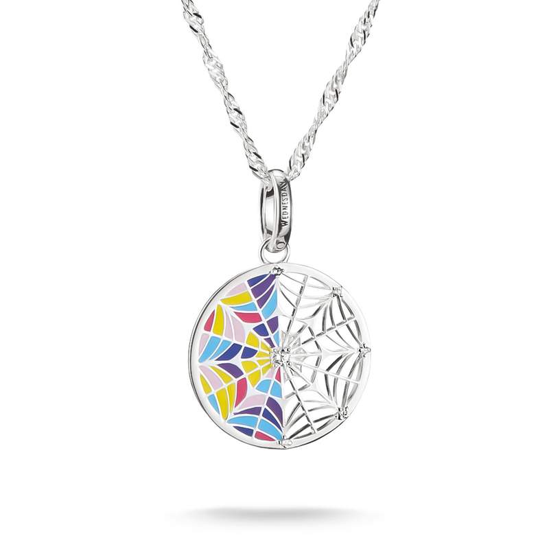 Collier THOMAS SABO THOMAS SABO x wednesday Fenêtre argent 925 zirconia 5cm - vue 1