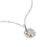 Collier THOMAS SABO THOMAS SABO x wednesday Fenêtre argent 925 zirconia 5cm - vue 2
