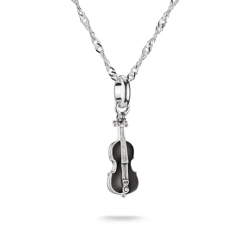 Collier THOMAS SABO THOMAS SABO x wednesday argent 925 zirconia 45cm - vue 1