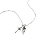 Collier THOMAS SABO true romance argent 925 zirconia 45cm - vue 2