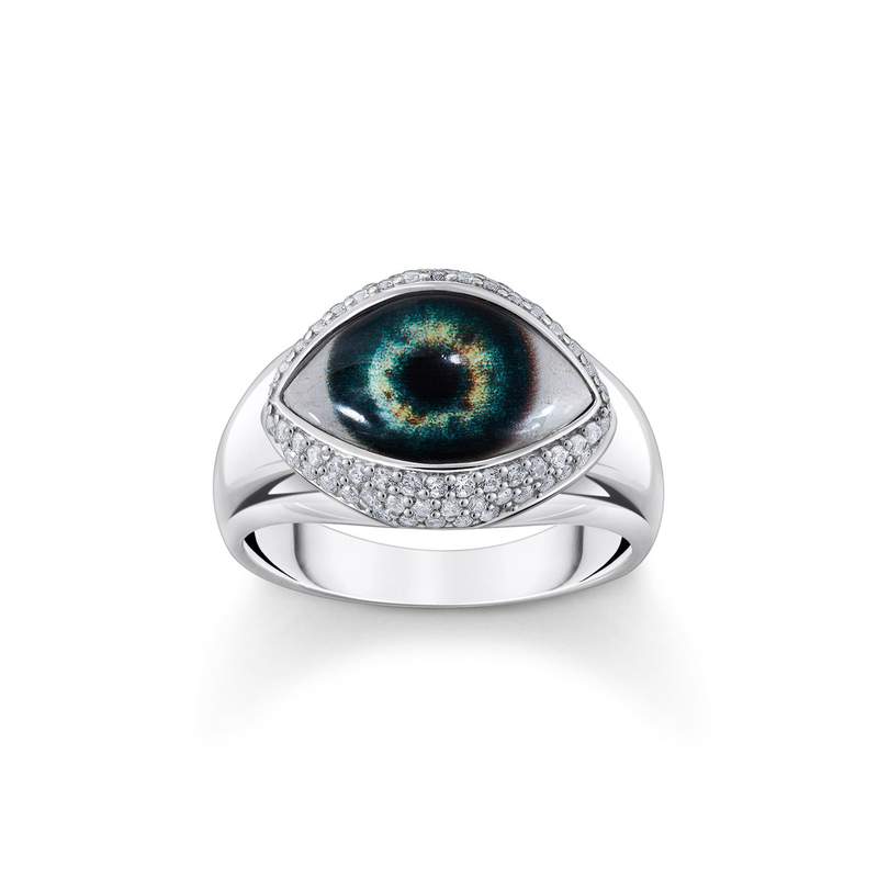 Bague THOMAS SABO rebellious glam argent 925 zirconia - vue 1