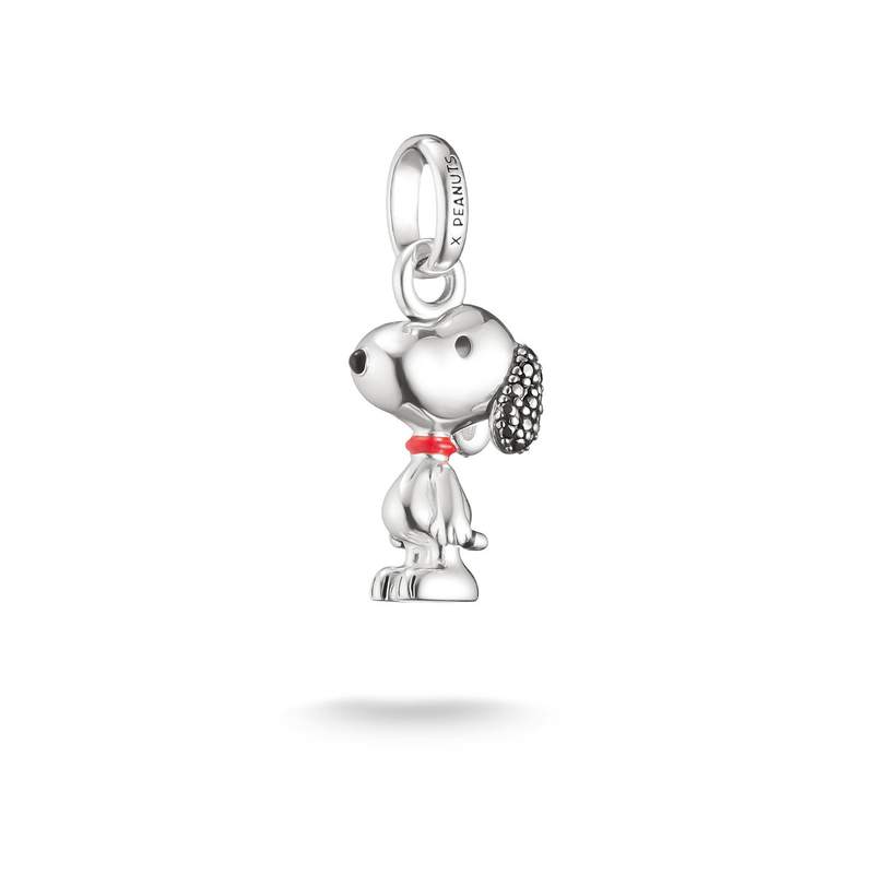 Charm's THOMAS SABO X PEANUTS Snoopy Pavé argent 925 zirconia noir - vue 1