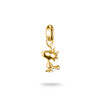 Bedel THOMAS SABO X PEANUTS Woodstock zilver 925 verguld - bekijk V1