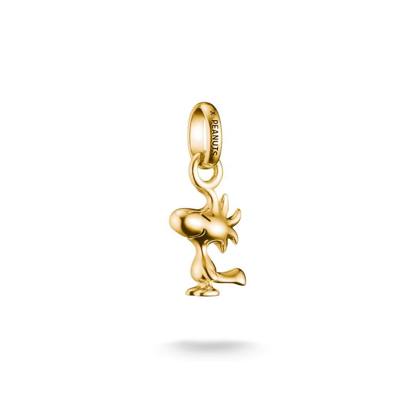 Charm's THOMAS SABO X PEANUTS Woodstock argent 925 doré - vue 1