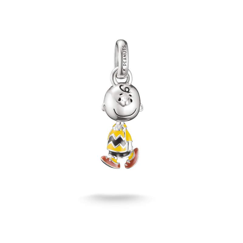 Charm's THOMAS SABO X PEANUTS, Charlie Brown, argent 925 - vue 1