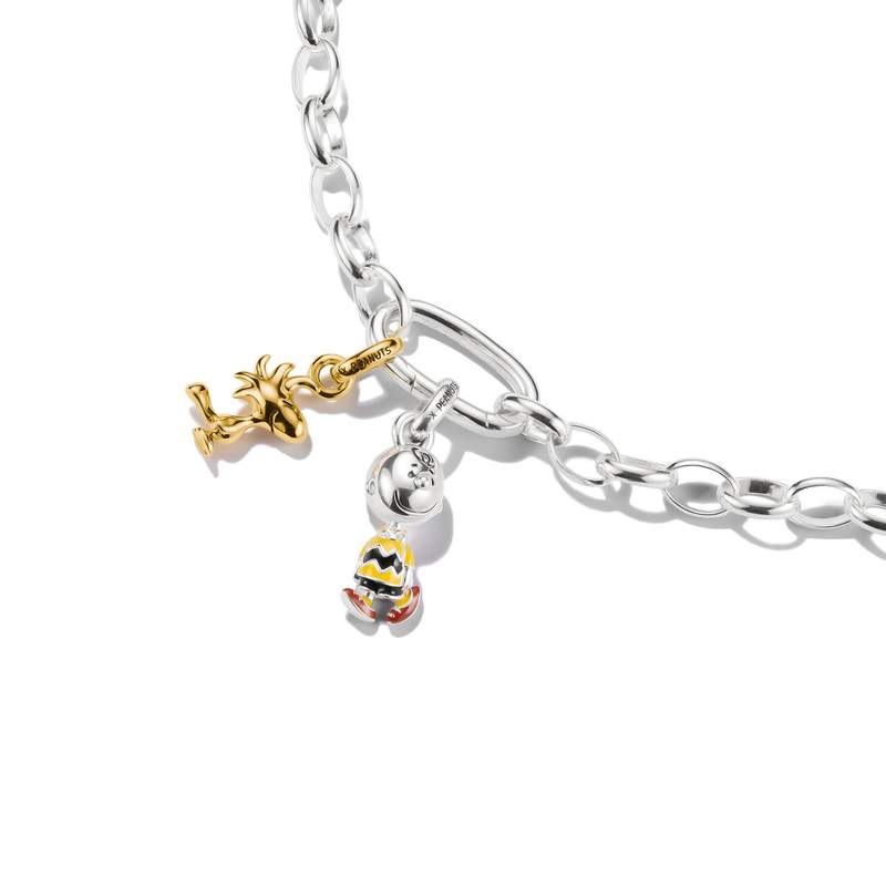 Charm's THOMAS SABO X PEANUTS, Charlie Brown, argent 925 - vue D1