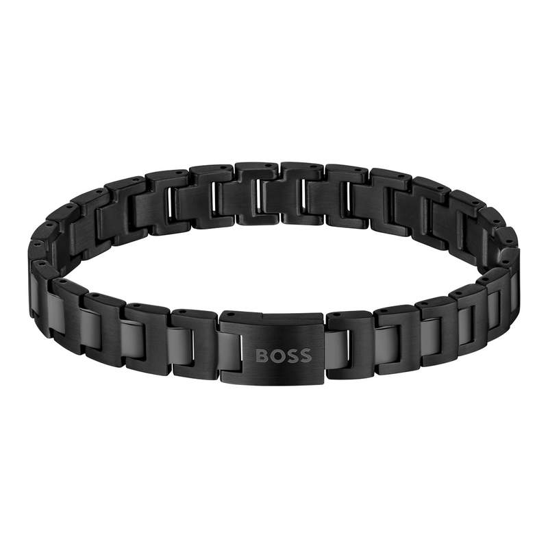 Bracelet BOSS CANDOR JEWELRY acier noir - vue 1