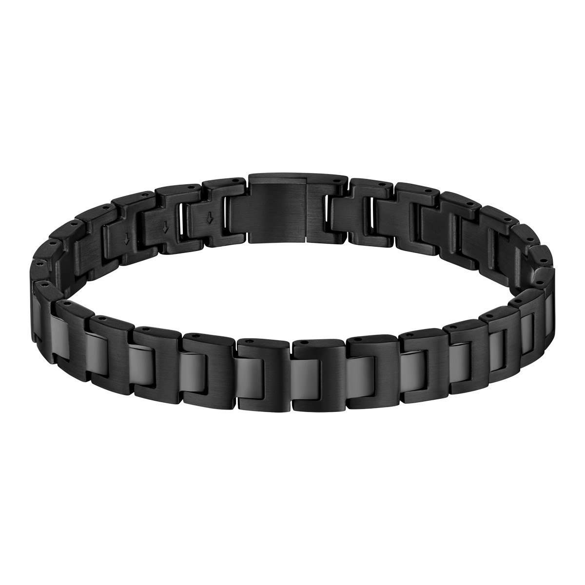 BOSS CANDOR JEWELRY black steel bracelet - view 2