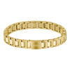 BOSS CANDOR JEWELRY gold-plated steel bracelet - view V1