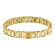 Bracelet BOSS CANDOR JEWELRY acier doré