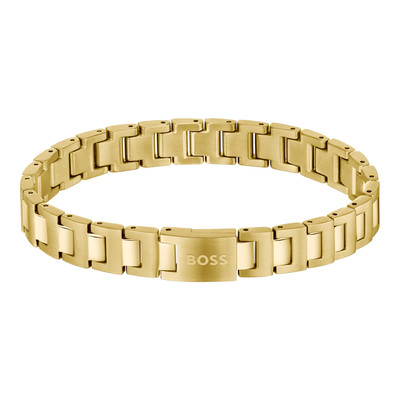 BOSS CANDOR JEWELRY verguld stalen armband