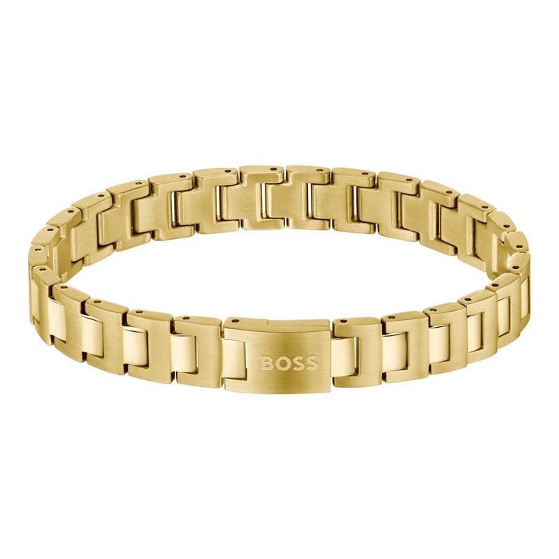 Bracelet BOSS CANDOR JEWELRY acier doré - vue 1