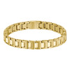 BOSS CANDOR JEWELRY gold-plated steel bracelet - view V2