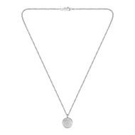 Chaine BOSS double b coin acier