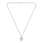 Chaine BOSS double b coin acier - vue 2