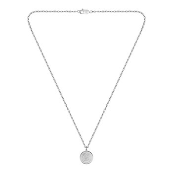 Chaine BOSS double b coin acier