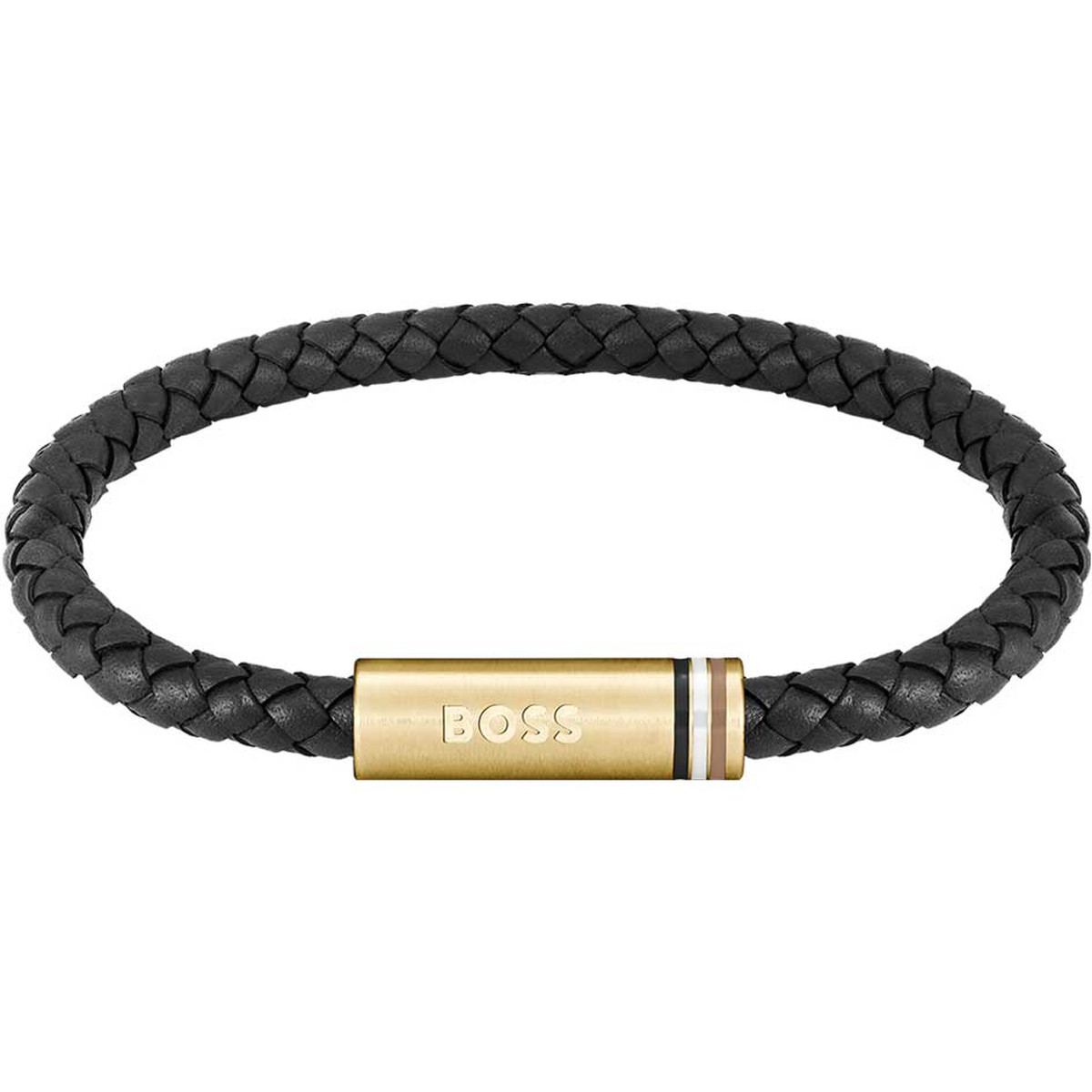 Bracelet cuir noir