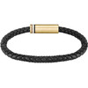 Bracelet cuir noir - vue V3