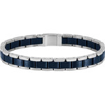 Bracelet acier bleu fonce - vue 3