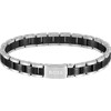 Bracelet acier noir - vue V1