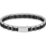 Bracelet acier noir - vue 1