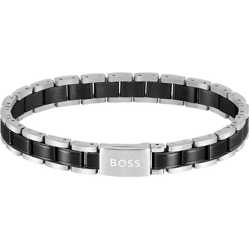 Bracelet acier noir - vue 1